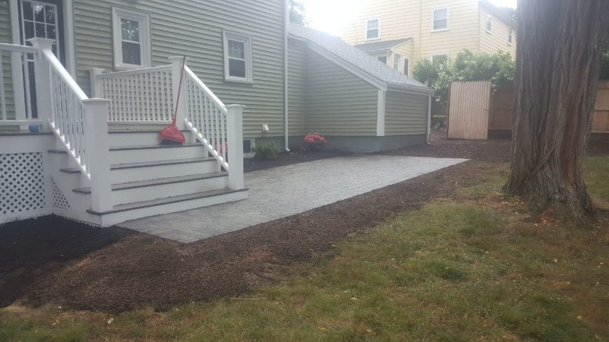 weston patio installation