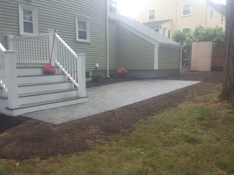 weston patio installation